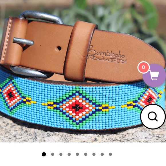 Sambboho beaded belt NWOT - Picture 1 of 9